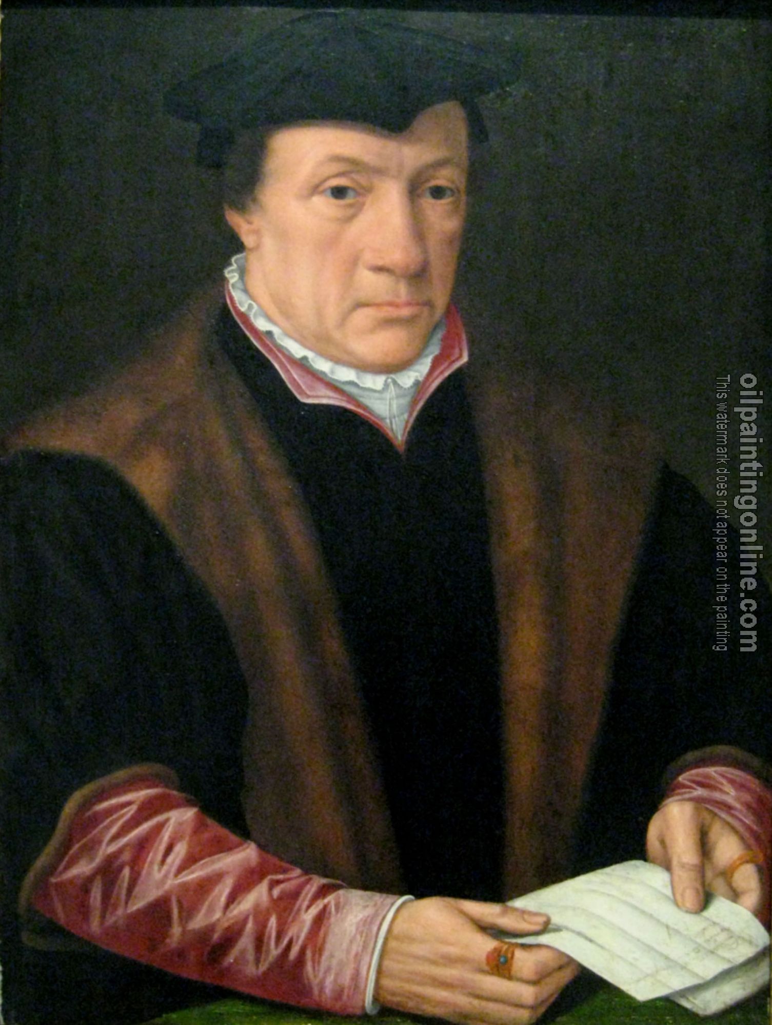 Bruyn, Barthel - Portrait of an academic